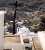 Chapel between the houses of chora